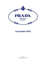 fatturato prada 2018|prada group annual report.